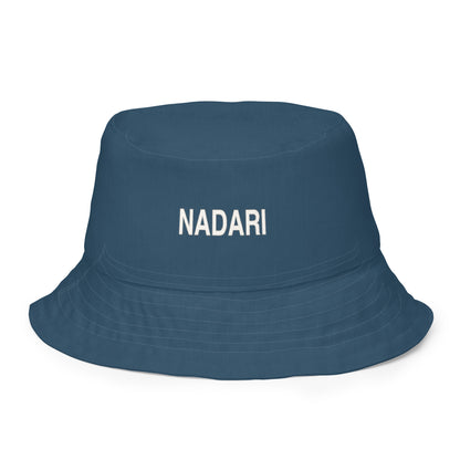 Nadari Legacy Runz bucket hat arapawa, white and ash.
