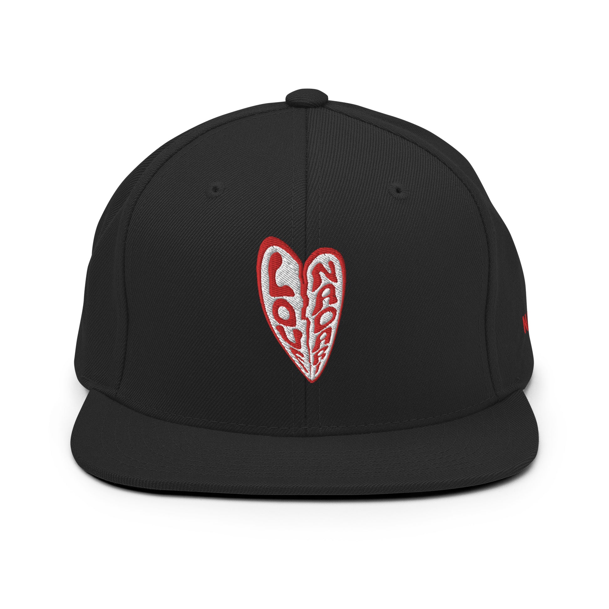 Warped Love snapback black, candy and white.